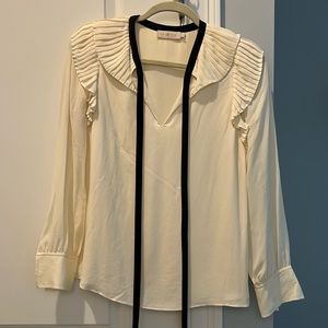 Tory Burch Cream Blouse